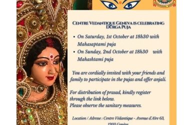 Durga Puja celebrations, Vedanta Centre, 01.Oct.2022